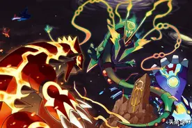 精灵宝可梦：固拉多，烈空坐和盖欧卡，谁才是丰缘三傻的爆梗王图片