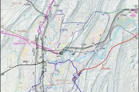 解读最新版《重庆铁路枢纽总布置图》图片