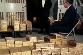 日军当年搜刮中国6000吨黄金，并将其藏入山洞，战后才发现被偷了图片