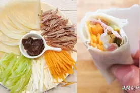 用吃剩的饺子皮简单做个鸭肉卷，本是偷懒之举，却意外地收获好评图片