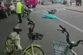 南宁中华路发生车祸，骑共享电动车的女子遭大巴车碾压不幸身亡图片