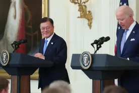 从日韩两国领导人的访美之行，细节看出两国在美国心里迥异的地位图片