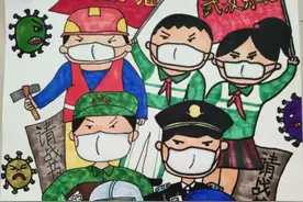 南阳市图书馆、南阳市少年儿童图书馆开展简笔画征集活动 书香战疫 画笔传爱图片