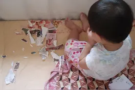 1岁前有这3种“捣蛋”行为，说明娃大脑发育好，容易养成小学霸图片