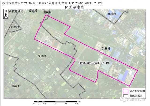 苏州吴中区发布土地征收公告，涉及33个片区，约2606公顷