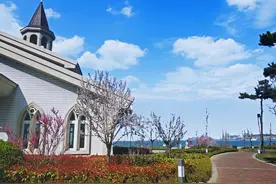 山东威海，有两个滨海公园，在这样的宜居城市生活，幸福指数飙升图片