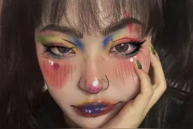 茶艺妆已过时？编辑部小姐姐实测魔女彩妆结果惊人。图片