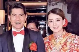 天王郭富城情史多样，15年与30岁美女结婚，54岁郭富城浪子归家图片
