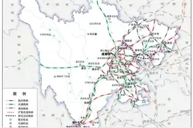 十四五：四川将开工建设的铁路项目，看有没有涉及你家乡呢？图片
