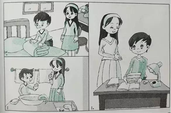 一二年级看图写话满分范文精选,快给孩子收藏了