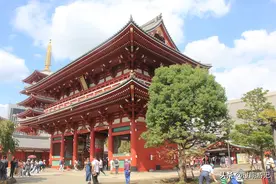 东京都内最古老的寺庙：浅草寺图片