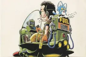 漫画大师鸟山明的艺术欣赏：这些经典交通工具还记得吗图片