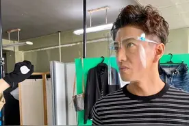 木村拓哉戴透明面罩复工，新发型清爽有型，17岁光希嘟嘟嘴卖萌图片