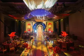 中式婚礼场景布置图集图片