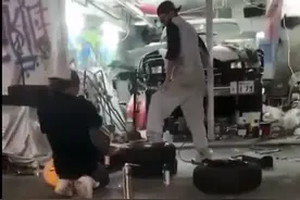 作死的轮胎充气操作图片