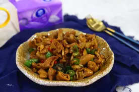 肥肠这个做法真是太好吃了，香而不腻有嚼头，看得我直流口水图片