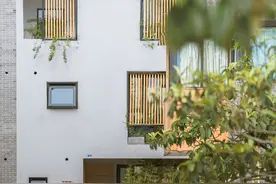 一个微田园设计风格的民宿“房舍+后院”，这布局爱了图片