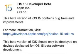 莫要升级ios 15测试版，果真有bug图片