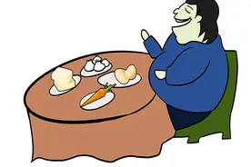 吃得少一点更易长寿，但是不知道“7分饱”到底是多饱，怎么吃图片