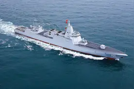架空：中国版通用舰计划，六千吨级的准驱逐舰，052F型导弹护卫舰图片