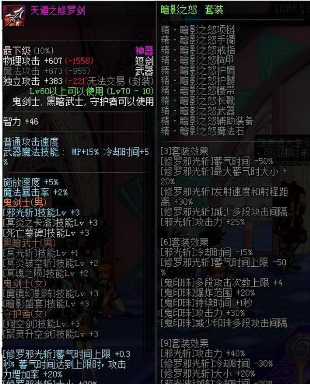 DNF：技能特化流再登台，细数历代版本神装你吃过哪些螃蟹？