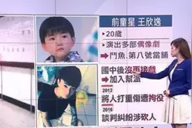 童星现状令人唏嘘！13岁入围金钟，今因持凶器斗殴被判17年图片