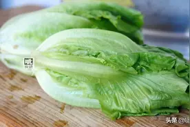 罗马生菜你吃过吗？更适合做蚝油生菜，分享保持翠绿不出水的技巧图片
