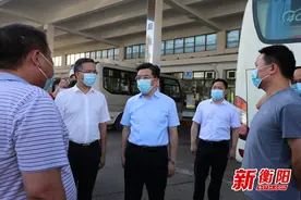 严守安全生产底线 赖馨正率队督导耒阳安全生产工作图片