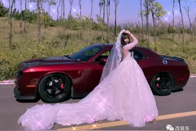 小姐姐圆梦道奇挑战者，现实版美女与野兽？图片