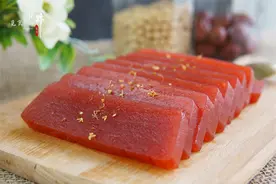 秋天山楂便宜，买2斤在家做山楂糕，味道太好，再也不想上街买了图片