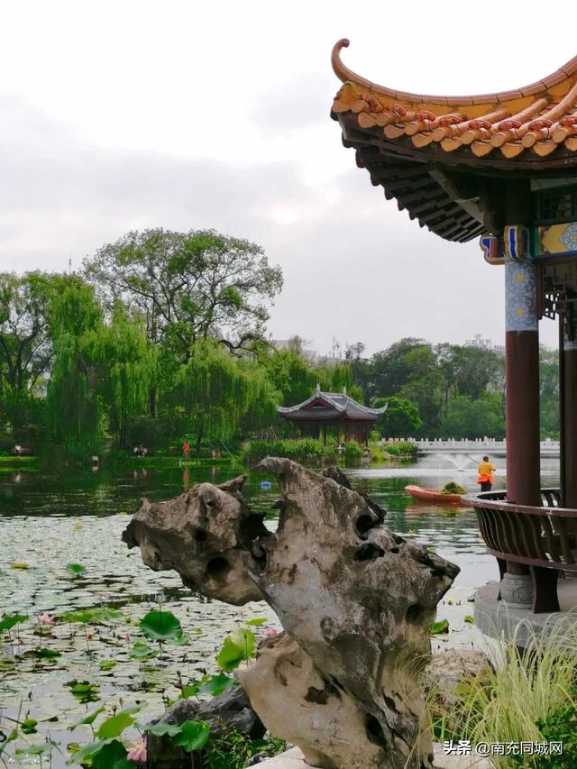 南充北湖公园的前世今生