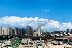 唐山被雨洗过的天，是真的“养眼”！图片