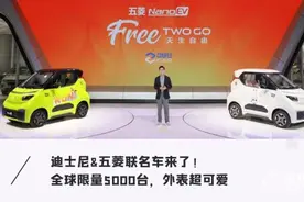 五菱又发爆款小车！迪士尼联名两座款，续航305公里售价不到6万图片