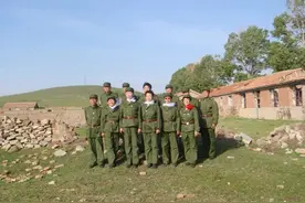 草原上又一座石碑——内蒙兵团43团战友赴草原立碑纪实.三图片