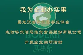 协会走访哈尔滨马迭尔食品股份有限公司开展企业调研活动图片