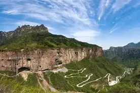 自驾郭亮挂壁公路，人工天河红旗渠，林州大垴天路四日游图片