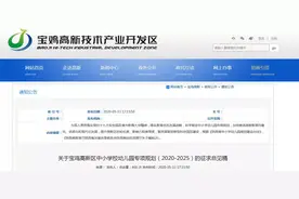 重磅！宝鸡高新区将在这些地段新规划36所学校图片