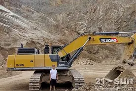 高效率、低成本，听20年老牌矿山企业说说徐工挖机图片