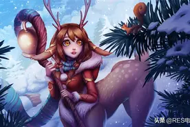 冰雪节莉莉娅设计，即使她是一头母鹿，也没逃开女生逃不开的习惯图片