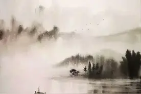 唐代：杜甫《江村》 朗诵 播者闲云图片