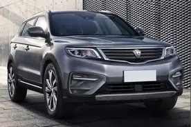 红旗做不到的事吉利做到了，老虎车标霸气无比赛过宾利，只售国外图片