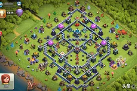 部落冲突萌新玩家村庄守不住 大佬支招速本到9级大本营才是王道图片