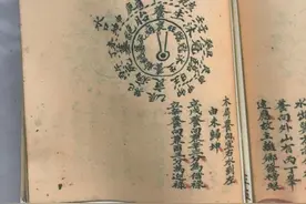 清代民间抄本——二十四向分金加减相旺法图片