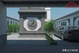 影壁墙角花砖雕挂件装饰图案选一选图片