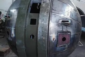 河南企业生产的“球形坦克”火了！零件基本靠人工制造，电动版造价约10万图片