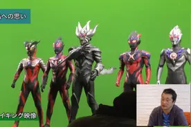 奥特银河格斗拍摄花絮曝光，一张绿幕完成所有拍摄，省下百万经费图片