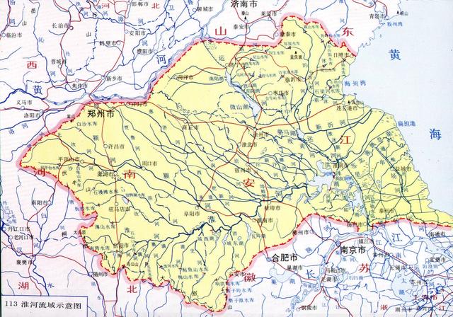 “淮河”是我国唯一没有天然入海口的大河，也是我国南北方分界线