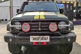 血气方刚！坦克300改装军绿色，越野能力再度加强图片