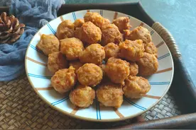炸肉丸子，加淀粉还是面粉？不少人搞错了，难怪不酥脆还回软图片