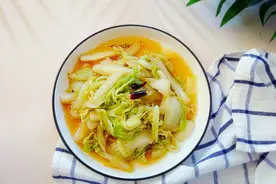 炒白菜不好吃，那是方法不对，自从学会这么做，每次都能吃一盘图片